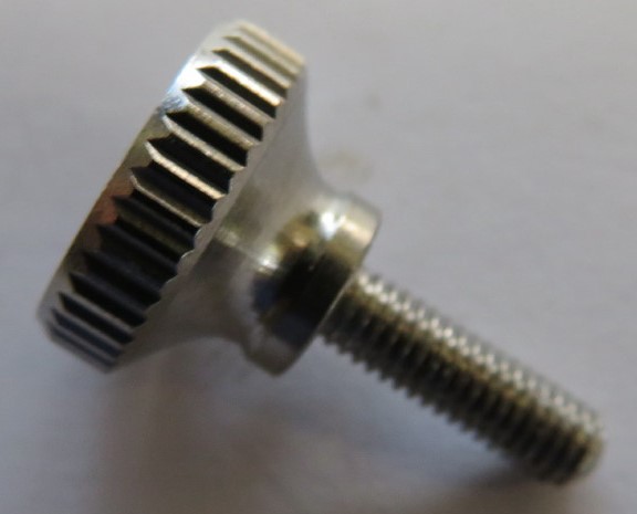Knurled head Thumb screw M3 x 10